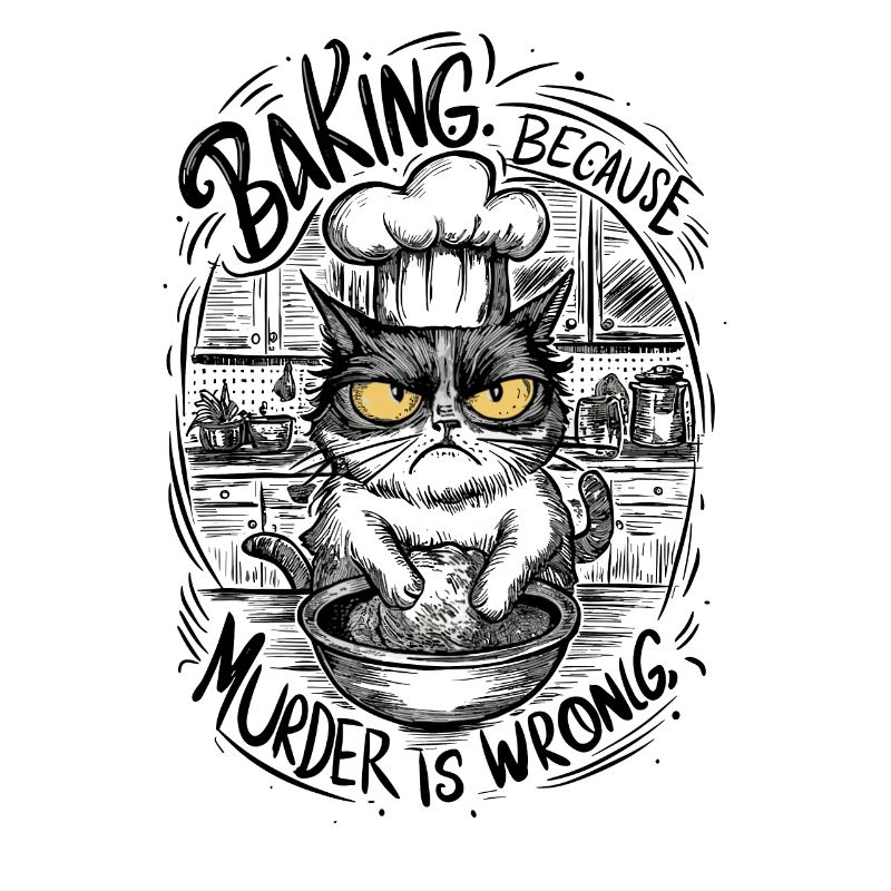 Baking Because Murder Is Wrong