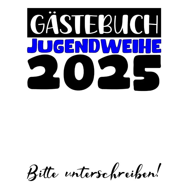 Jugendweihe 2025 Gästebuch Geschenk Mädchen Jungen