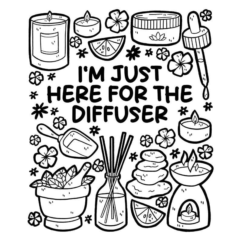 I'm Just Here for the Diffuser – Aromatherapie