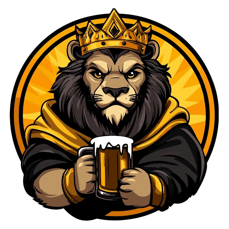 Löwe Bier Lustig