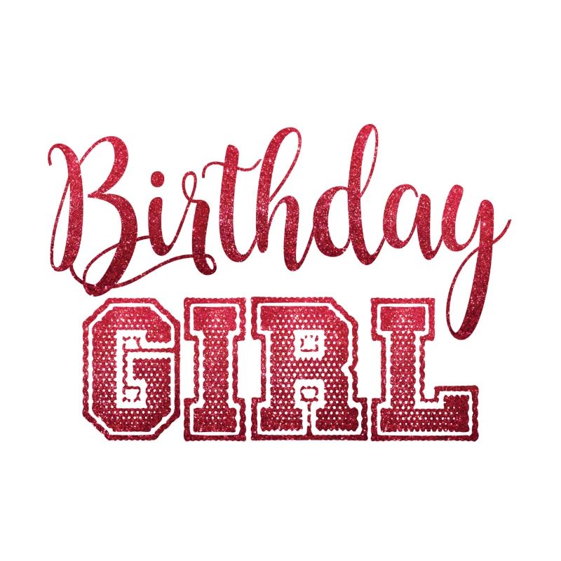 Fille d'anniversaire