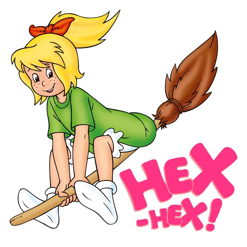 Bibi Blocksberg flies on mashed potatoes Hex-Hex!