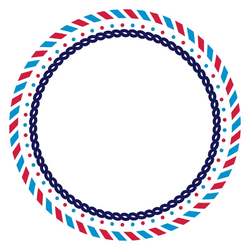 A round frame