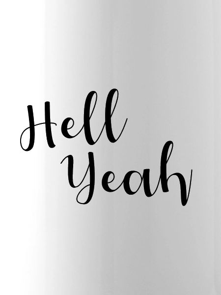 Hell Yeah Lettering