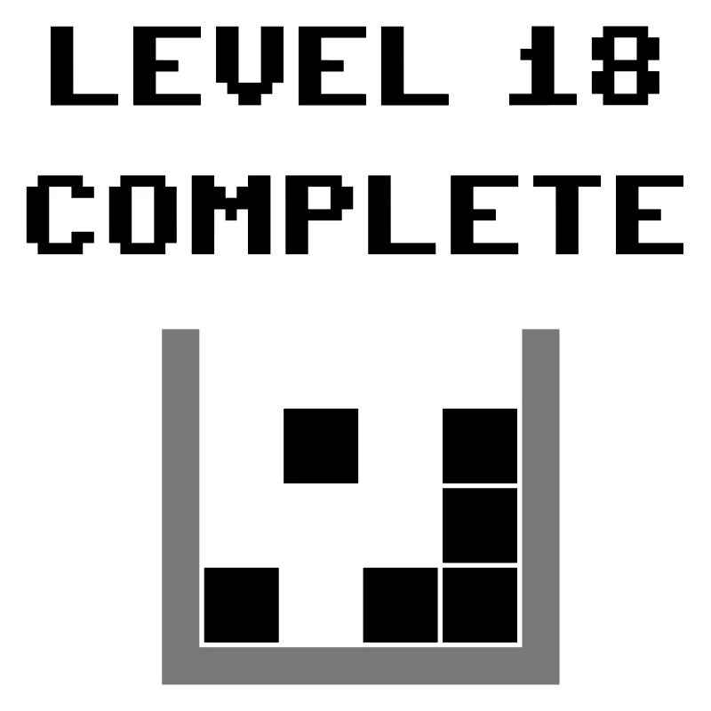 Level 18 complete (Steine)