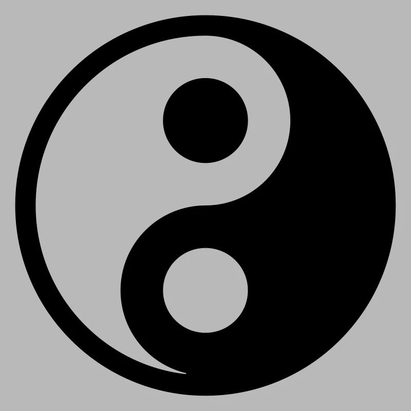 Yin Yang Vector Perfect Harmonic Personalize