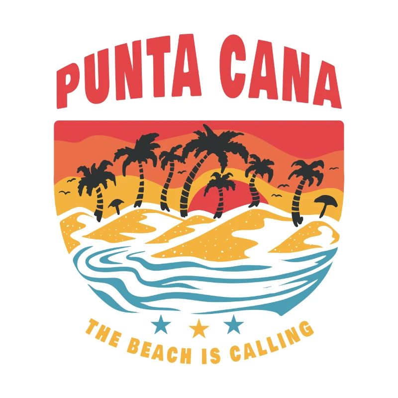 Conception de plage de Punta Cana