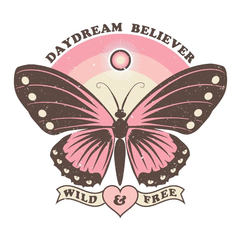 Boho Style Schmetterling