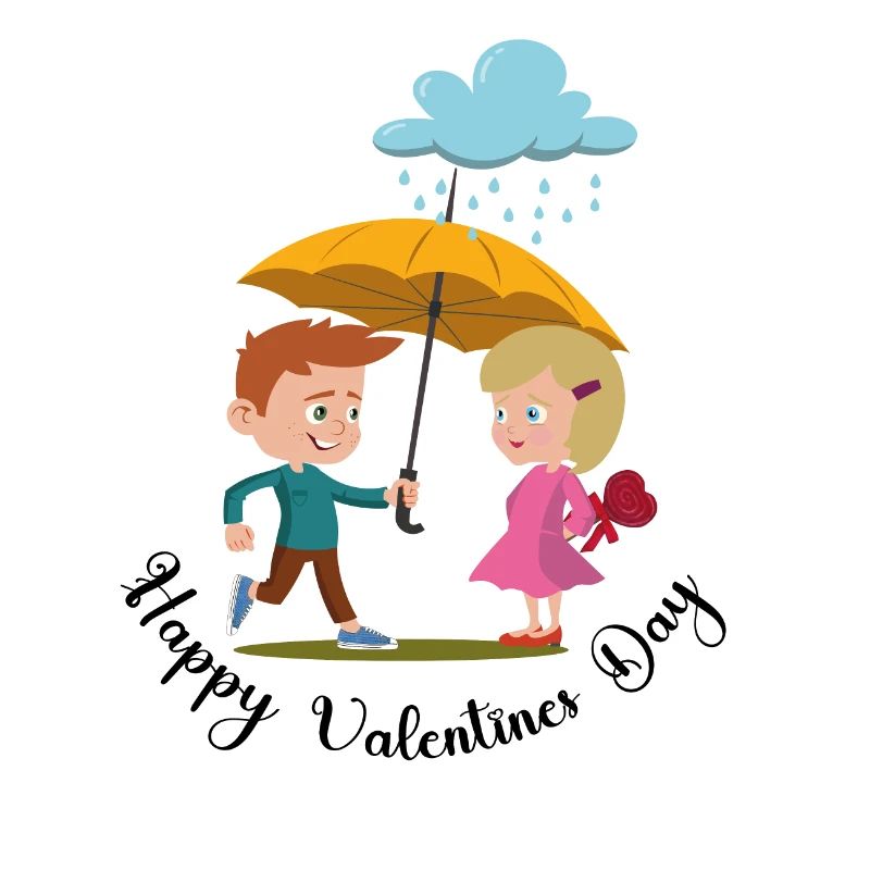 Mädchen Junge romantisch