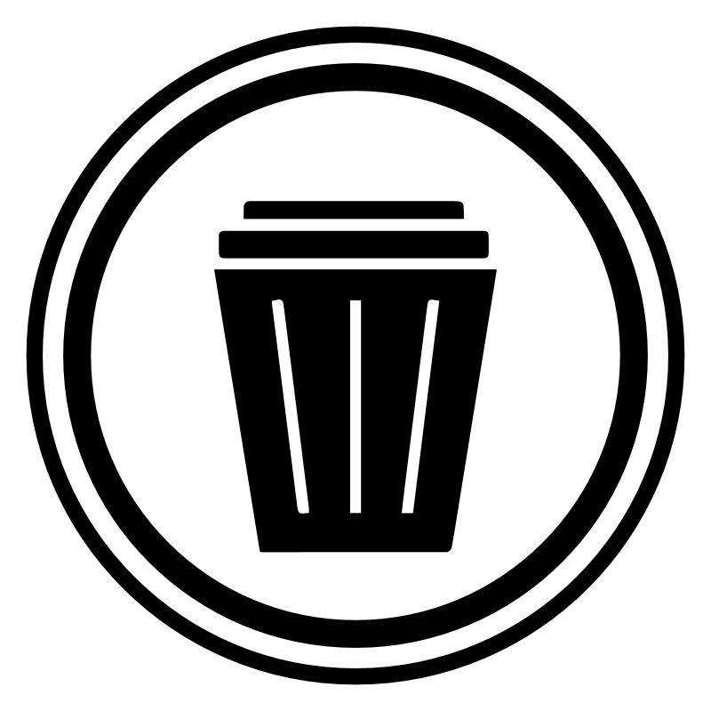 Garbage can icon