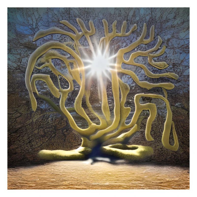 Baum steht in der Sonne