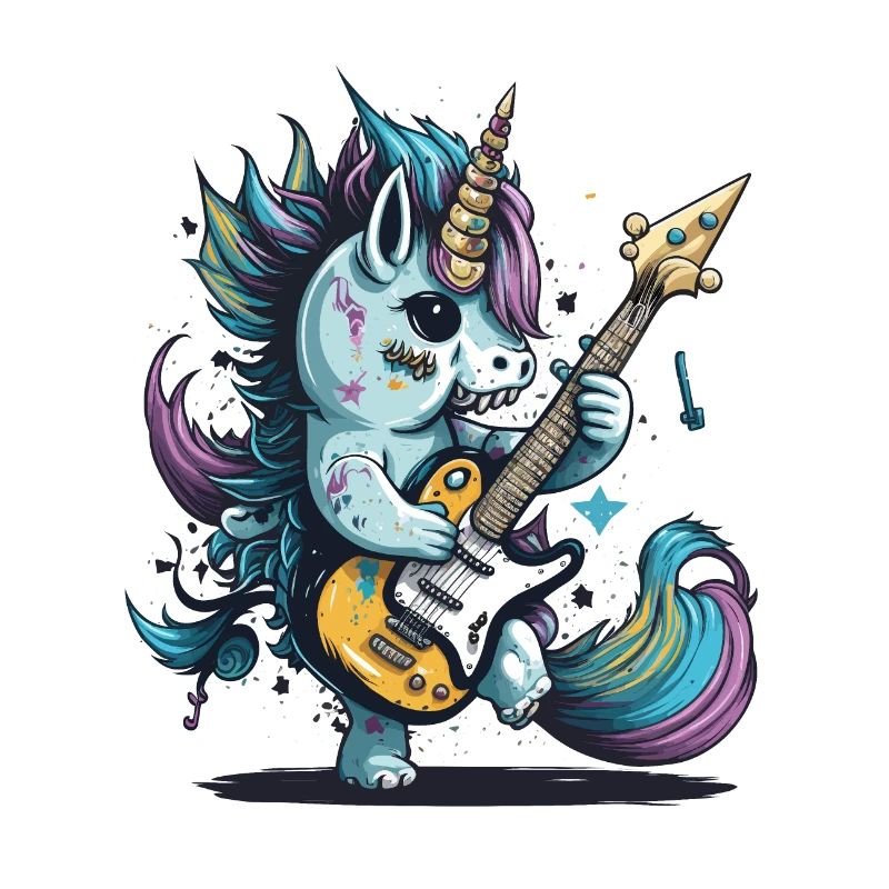Rockin Einhorn