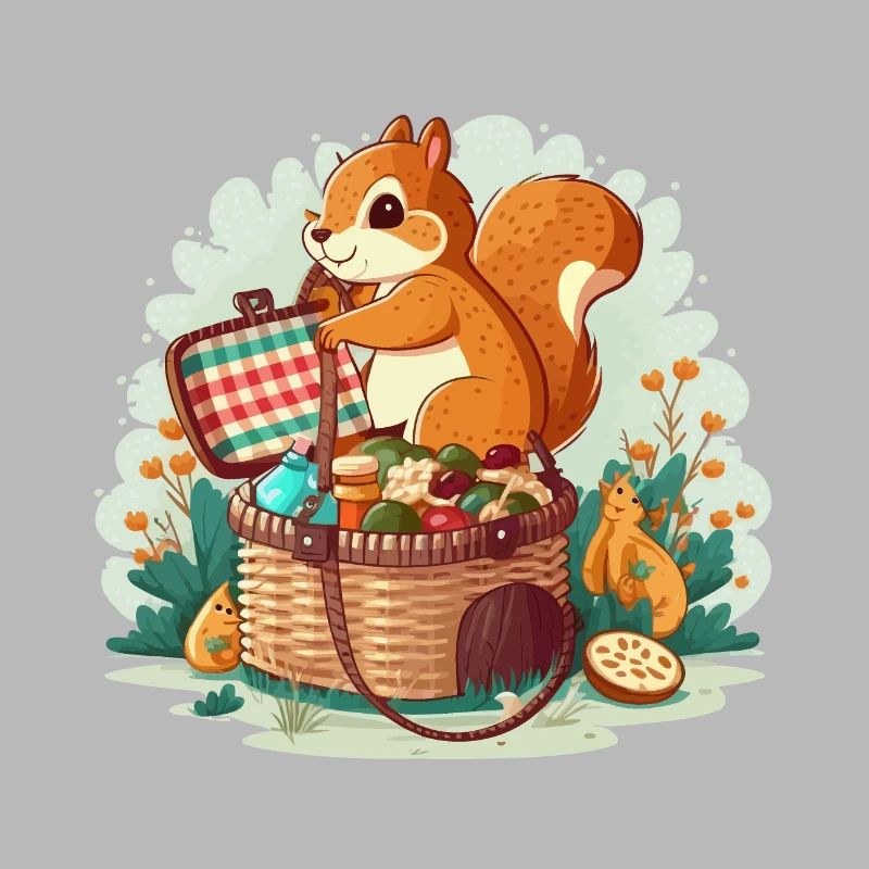 Picknick-Freunde