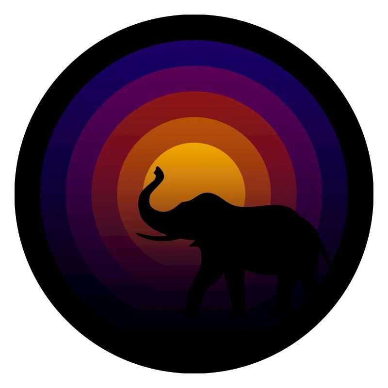 Disque vinyle avec sillon d’éléphant
