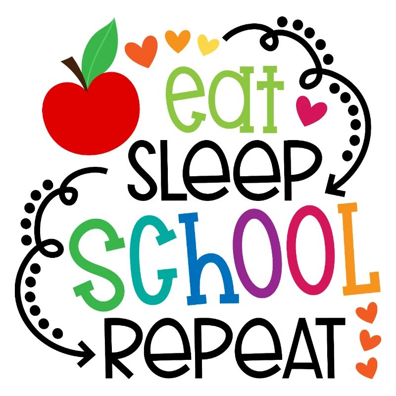 Manger, dormir, aller à l’école, répéter – Design