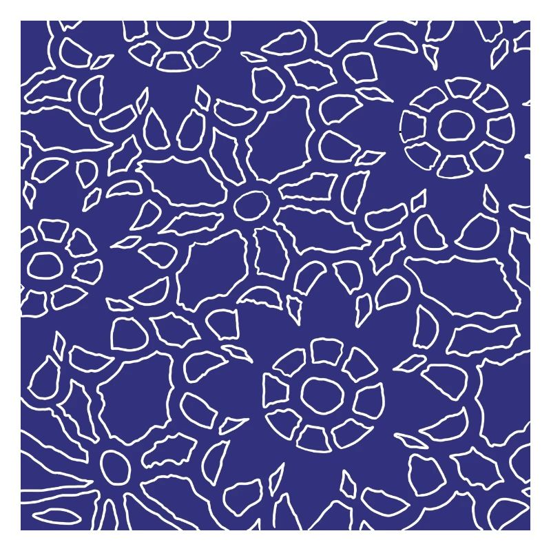 Linear Christmas geometric pattern