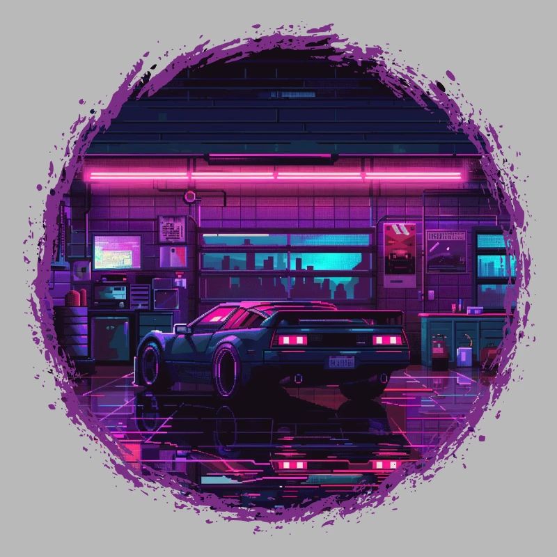 Neon Garage – RetroRift Night Edition