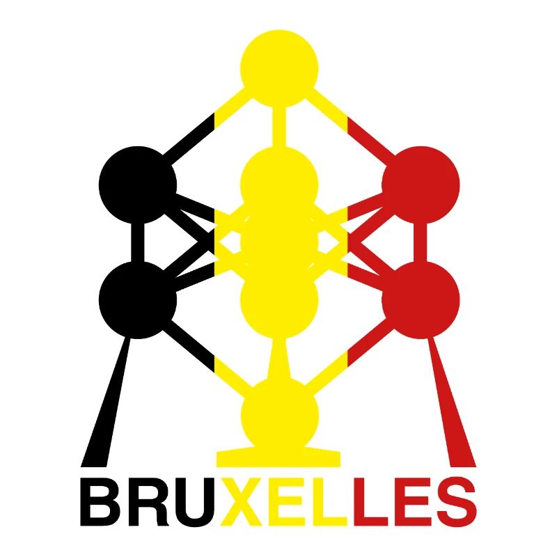 Atomium Brussels – Ikone der belgischen Flagge
