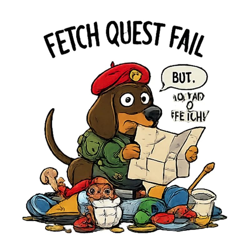 Fetch Quest Fail Pup