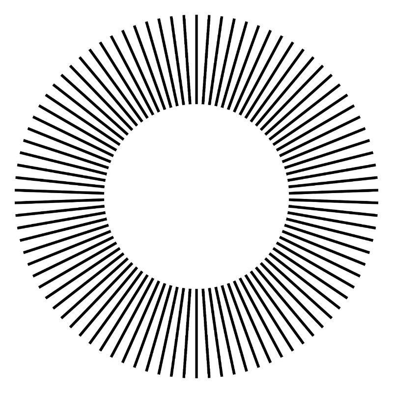 lines circle composition design