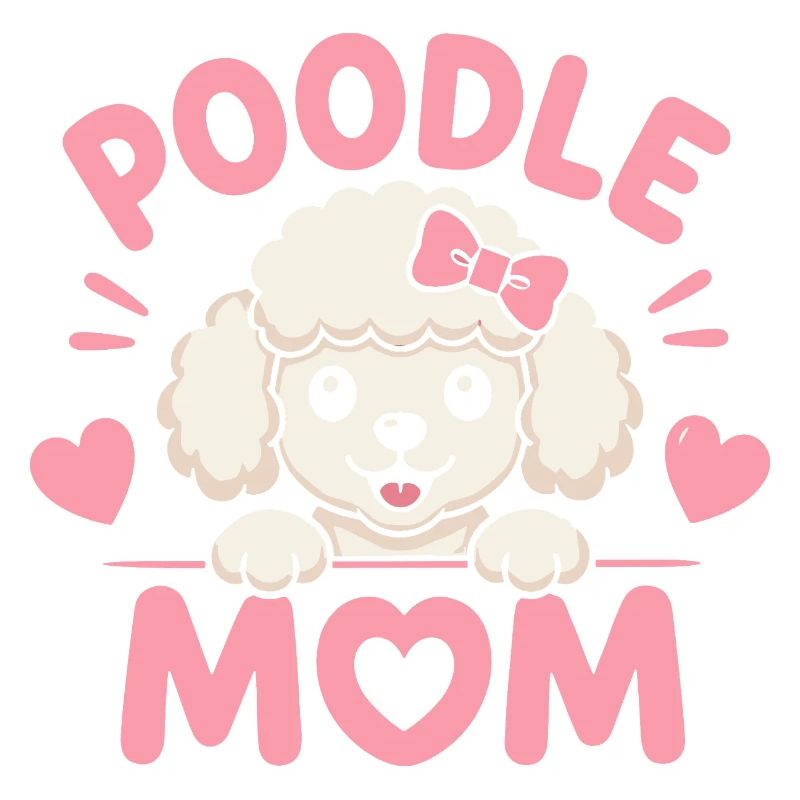 Pudel Mom Herzchen
