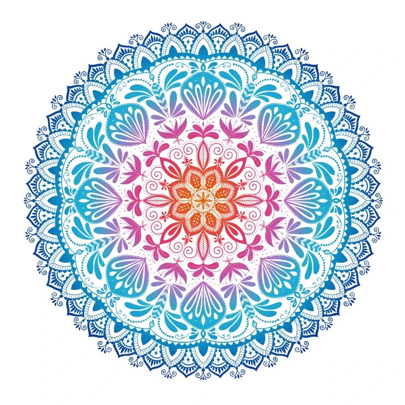 Rainbow Mandala