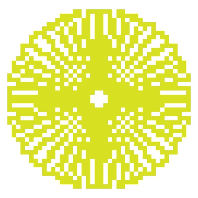 Soleil pixel pixel cercle pixelisé soleil | Graphique vectoriel