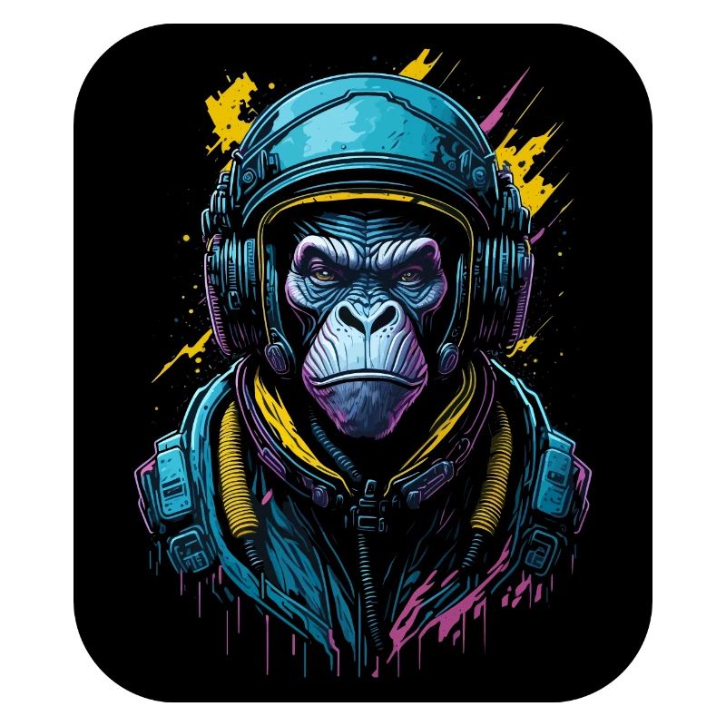 Singe en combinaison d’astronaute | Pilote spatial