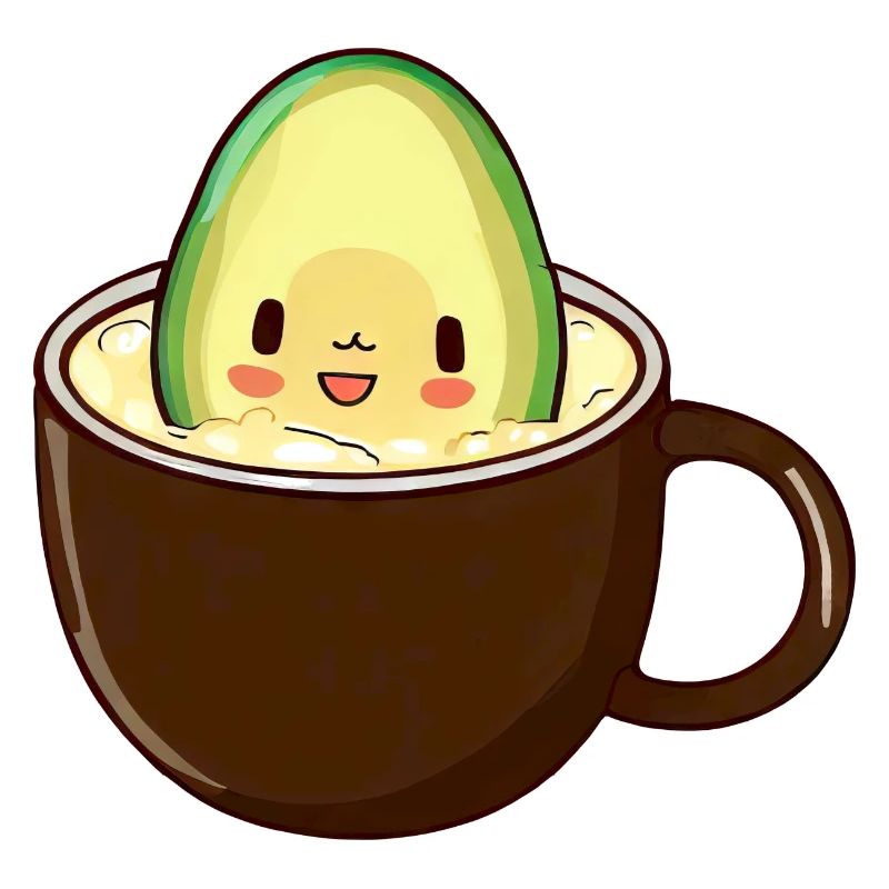 L’avocat baigne dans le café