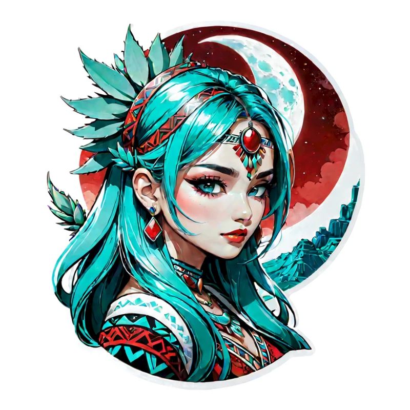 princesse indienne - aztek