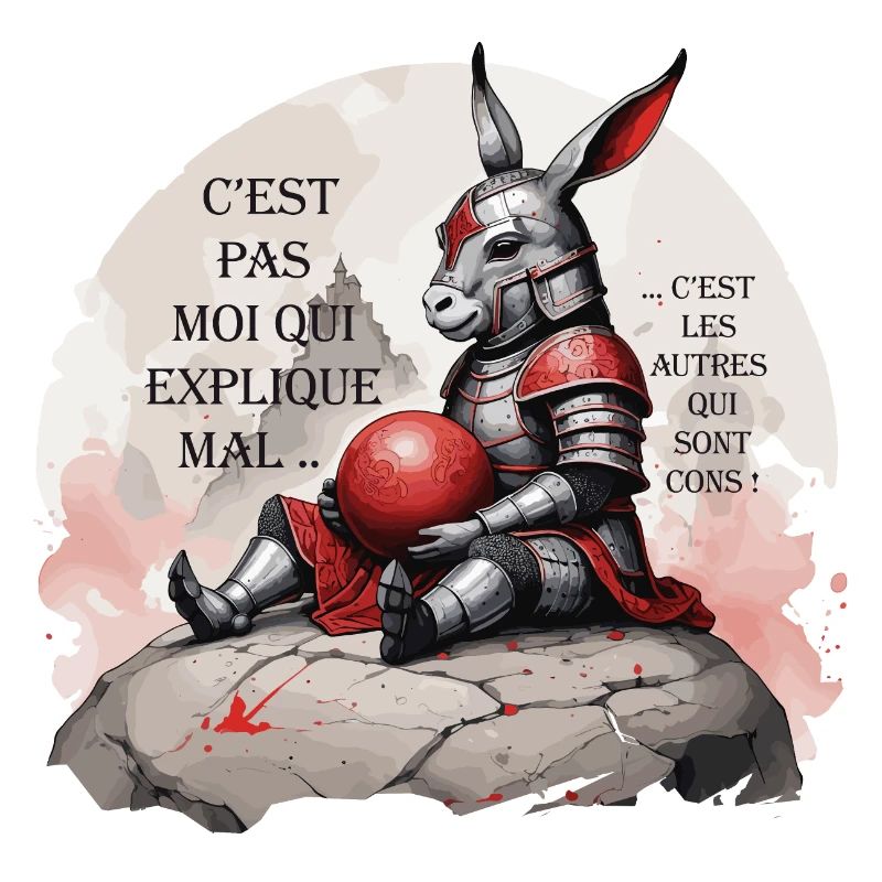 C'est pas moi qui explique mal, ... qui sont cons