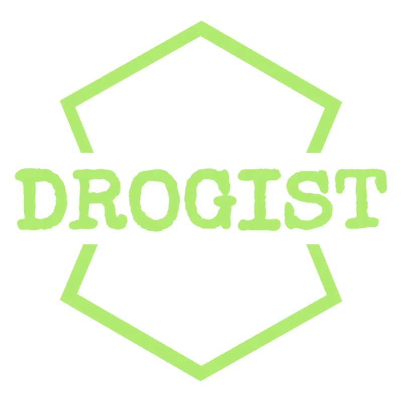 Drogist Neon Hex Logo
