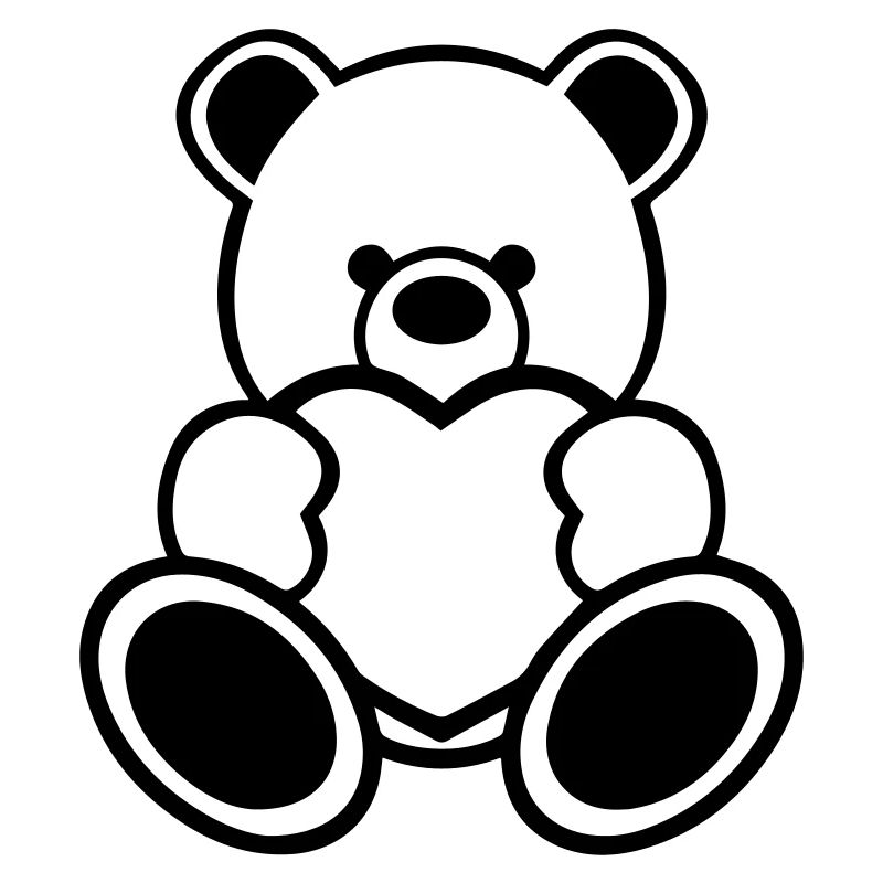 Teddy Bär mit Herz