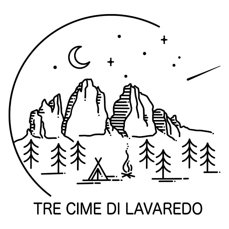 Three Peaks Tre Cime di Lavaredo Dolomites Italy