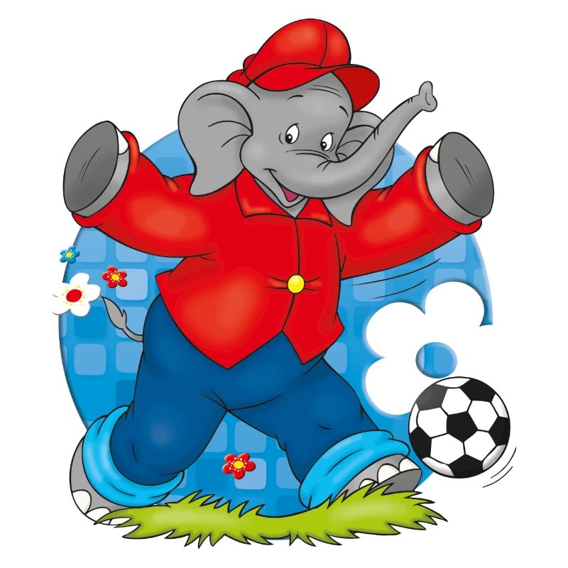 Benjamin Blümchen spielt Fußball