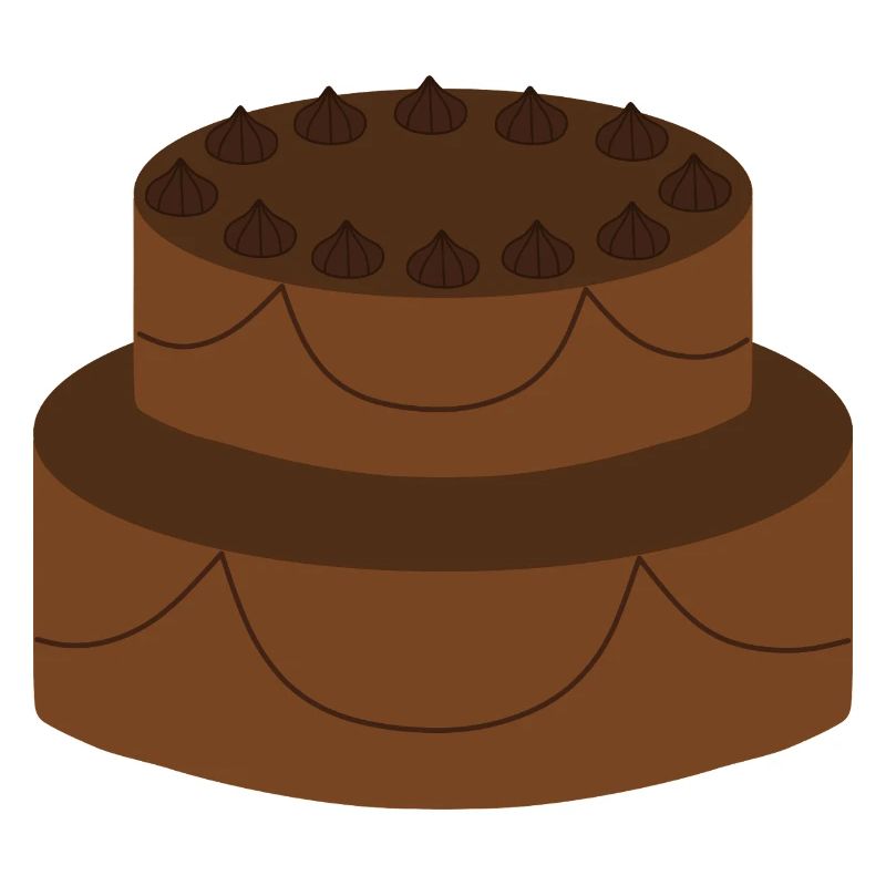 Two-Tier Chocolate Cake
