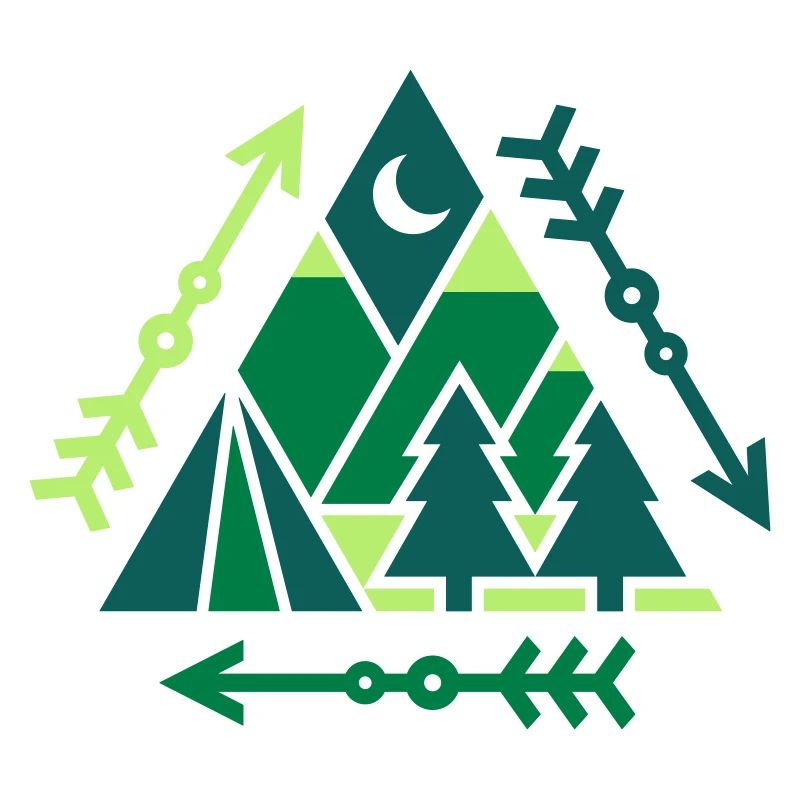 Outdoor Pattern (triangles)