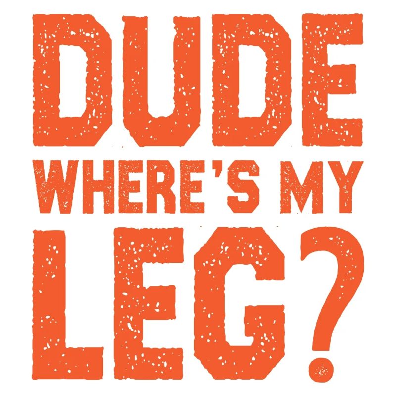 Mec où est ma jambe