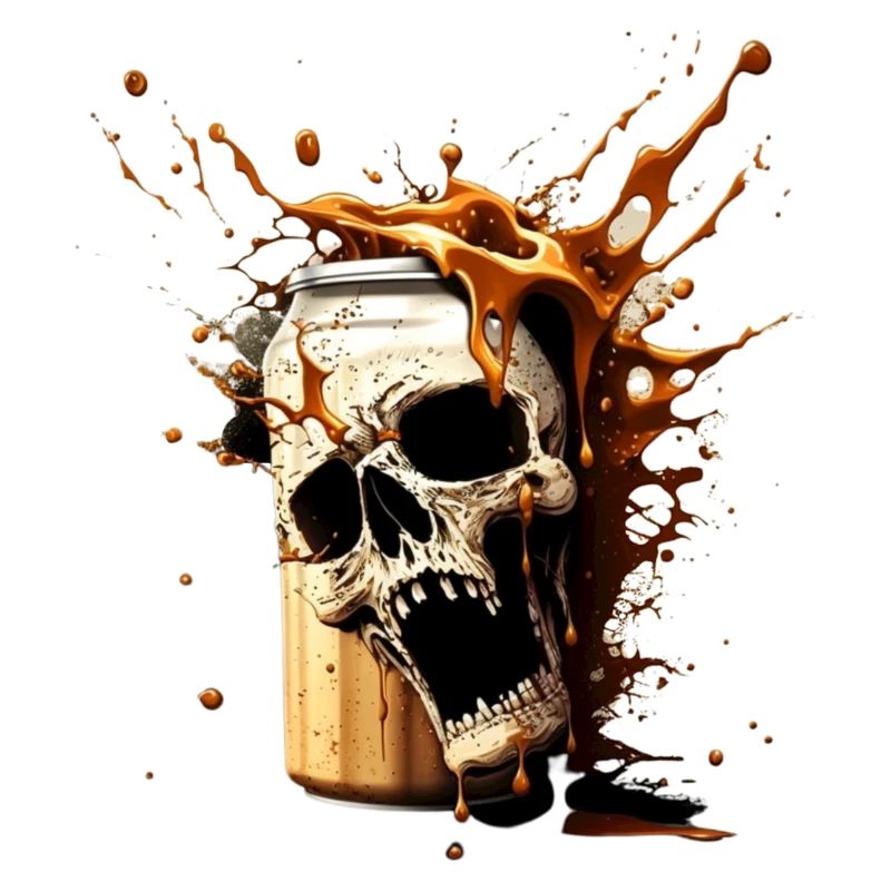 Explosion de bière Skull