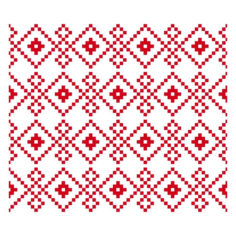 Weihnachtlicher einfarbiger Pullover (rot)