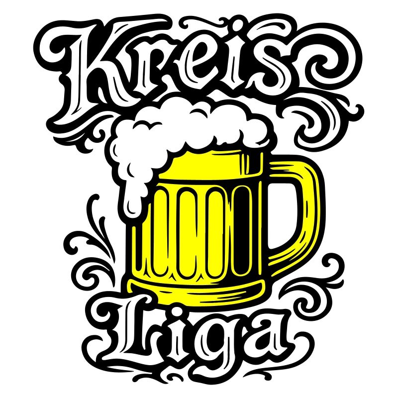 Kreisliga Bier Spruch