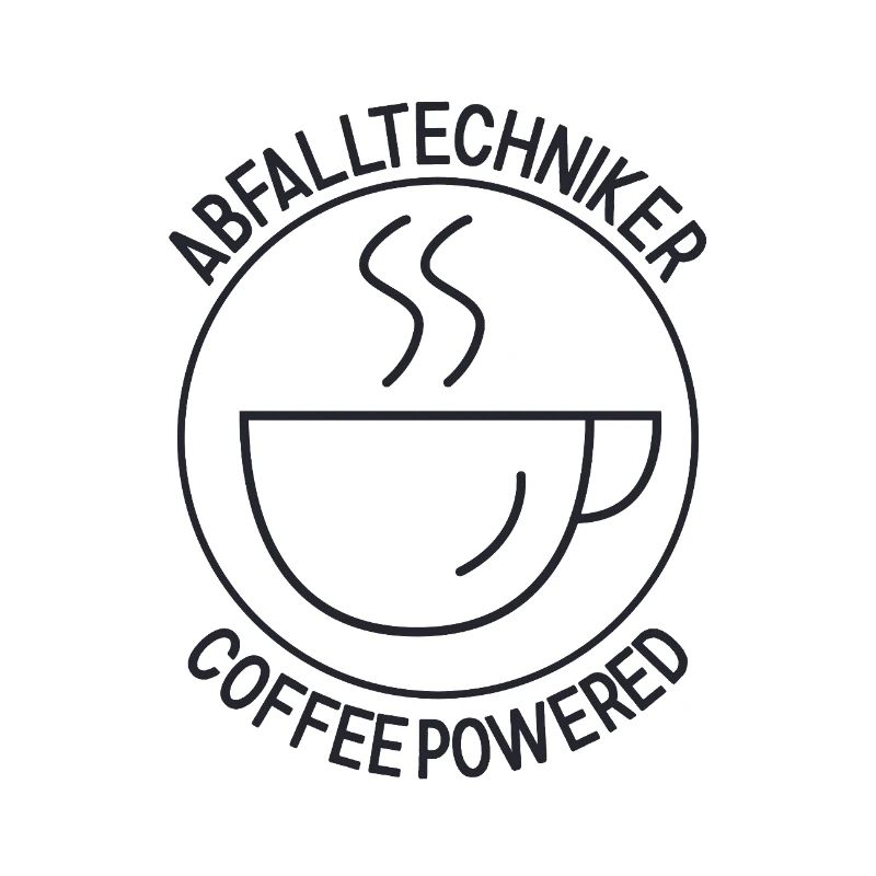 Abfalltechniker Coffee Powered