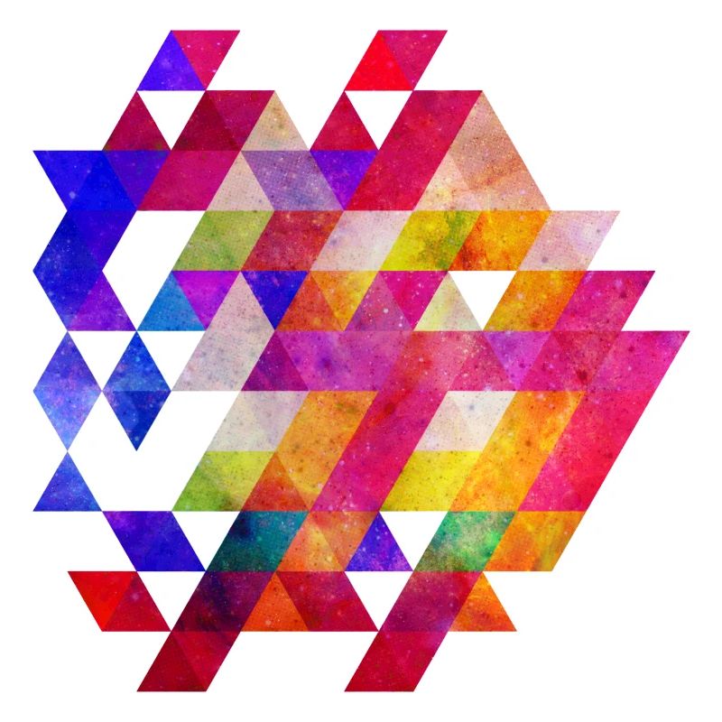 Geometric Pattern (triangles) 02