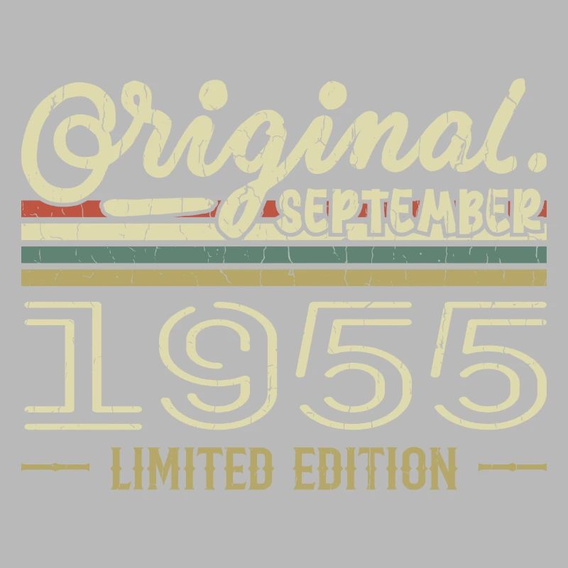 September 1955 Geburtstagsgeschenk September 1955