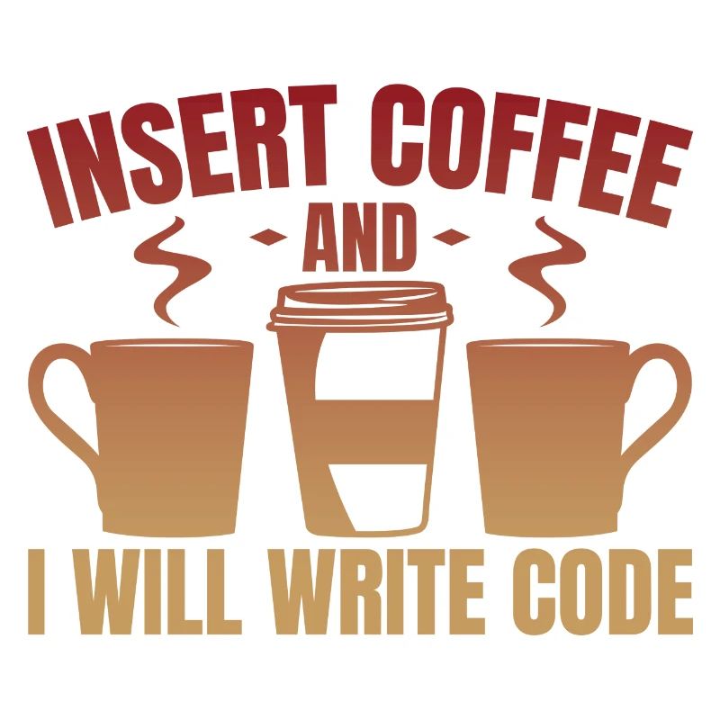 Kaffee einwerfen und Code schreiben