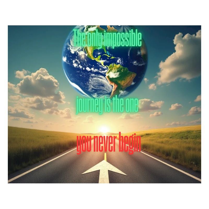 Seul le voyage que vous ne commencez pas est impossible
