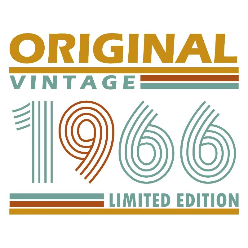 Original Vintage 1966 Edition Limitée 60 Ans