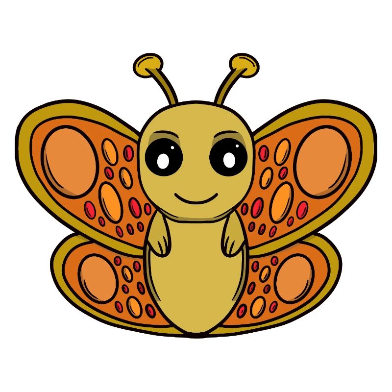 Sunny Chibi Butterfly