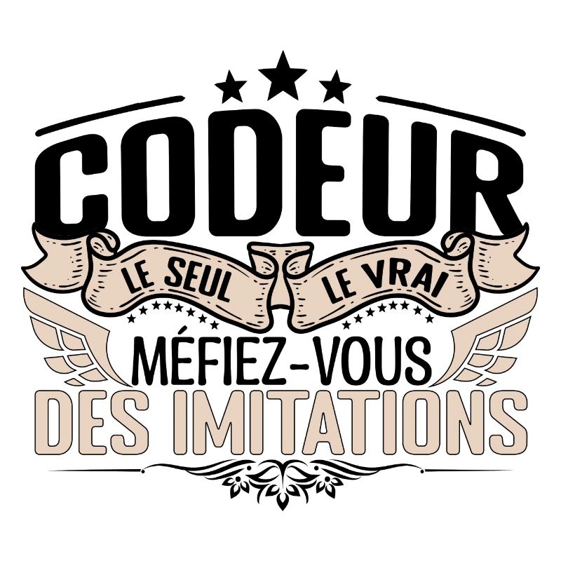 Codeur cadeau Codeur le vrai Codeur