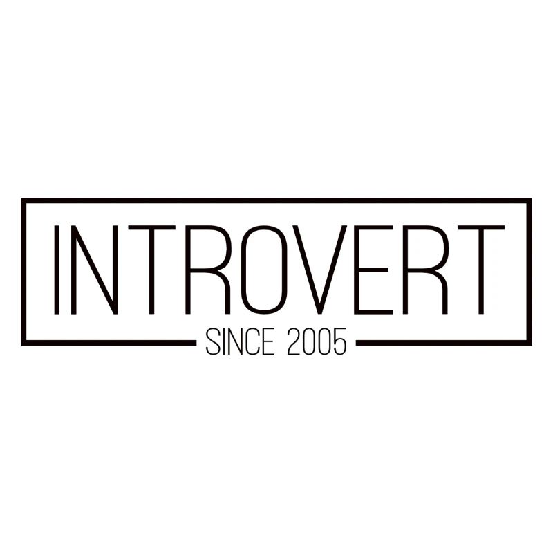 Introvert since 2005 black